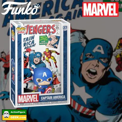 27 Captain America: Avengers #4 Comic Cover Funko Pop! 