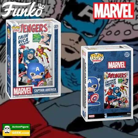 27 Captain America: Avengers #4 Comic Cover Funko Pop!