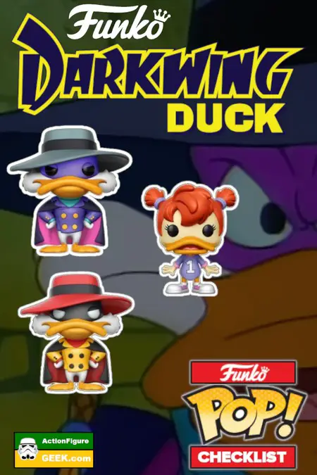 Will you be adding the Darkwing Duck Funko Pop! Figures to your collection?