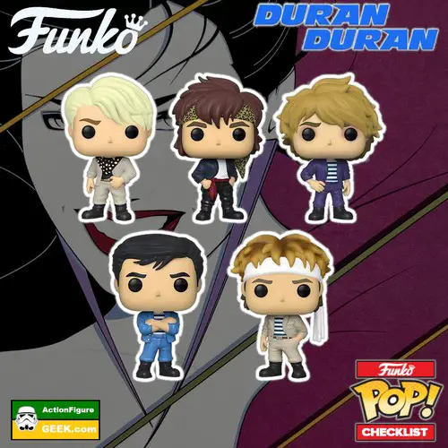 Duran Duran Funko Pop! Checklist - Buyers Guide - Gallery