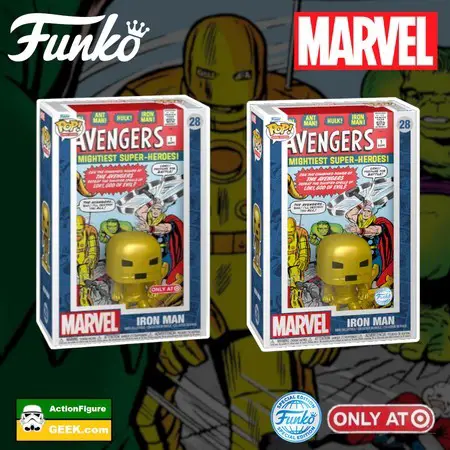 28 Avengers: Iron Man - Avengers #1 Funko Pop! Comic Cover Vinyl Figure – Target Exclusive and Special Edition