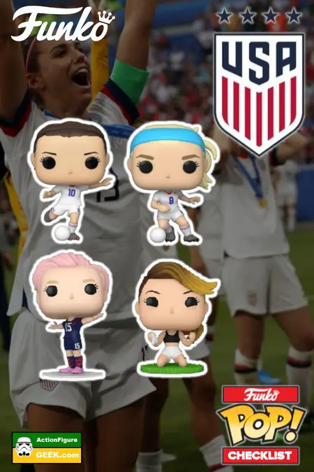 USWNT Soccer and USA Women's National Soccer Team Funko Pop! Checklist - Buyers Guide- Gallery