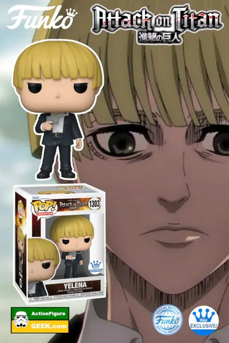 Product image 1303 Attack on Titan: Yelena Funko Pop! Funko Shop Exclusive and Special Edition