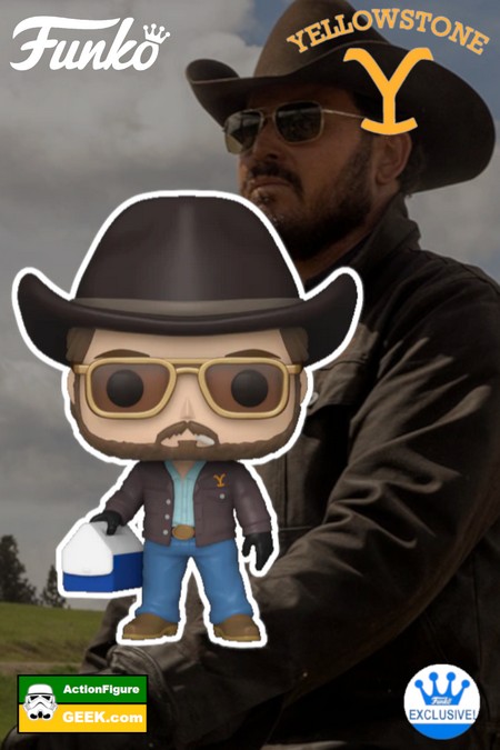 Yellowstone Rip Wheeler with Cooler Funko Pop! Funko Shop Exclusive