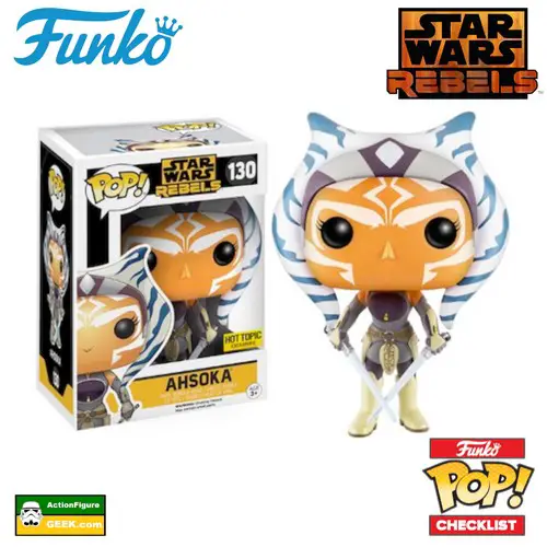 130 Ahsoka - Hot Topic and Special Edition Every Star Wars Rebels Funko Pop Released