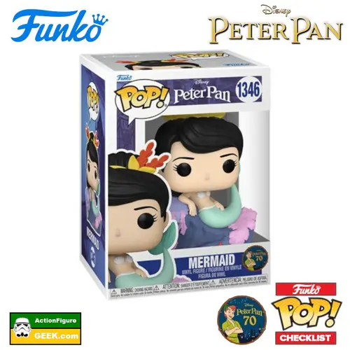 1346 Mermaid Funko Pop! Peter Pan 70th Anniversary Funko Pop! Checklist - Buyers Guide - Gallery