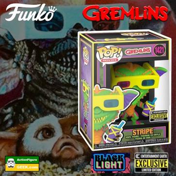 Funko POP! Movies Gremlins Stripe Black Light Entertainment Earth EE E –  BigToes Collectibles