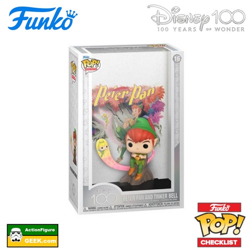 16 Peter Pan Movie Poster Disney 100 Funko Pop! Disney 100 Peter Pan Funko Pop! Buyers Guide and Gallery