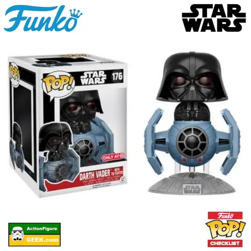 176 Darth Vader with TIE Fighter (Deluxe) - Target and Special Edition
