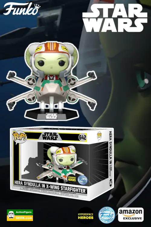 Hera Syndulla X-Wing Funko Pop! Ride Hyperspace Heroes Special Edition