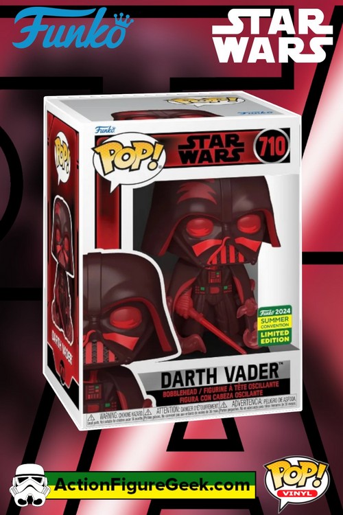 710 Darth Vader 2024 Summer Convention Exclusive Funko Pop!