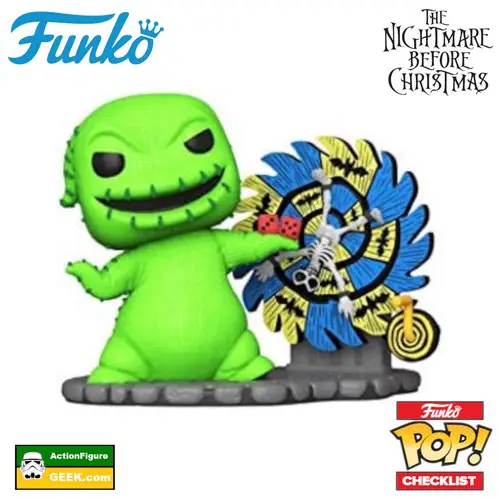 811 Oogie Boogie with Wheel - GITD BoxLunch Exclusive and Special Edition