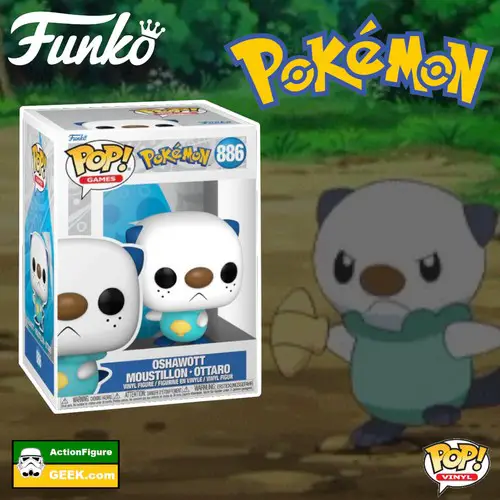 886 Oshawott Funko Pop! Moustillon - Ottaro - Pokémon Funko Pop!