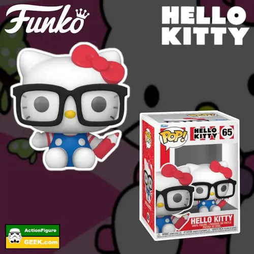 Hello Kitty in Geeky Glasses Funko Pop!
