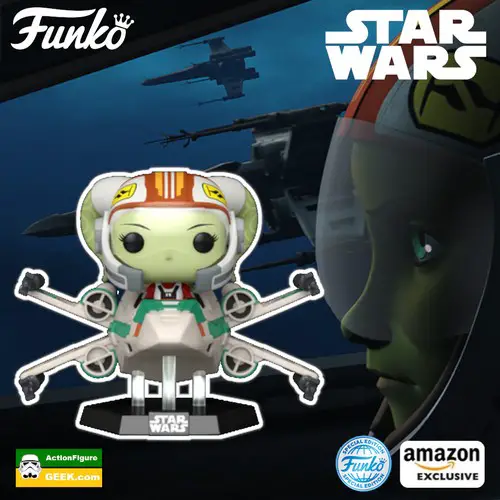 Hera Syndulla X-Wing Funko Pop! Ride Hyperspace Heroes Amazon Exclusive and Special Edition