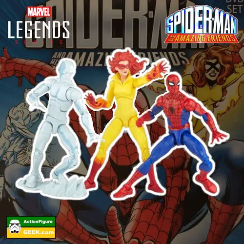 Hasbro Marvel Legends Spider-Man and His Amazing Friends 6-Inch Action Figures Multipack!