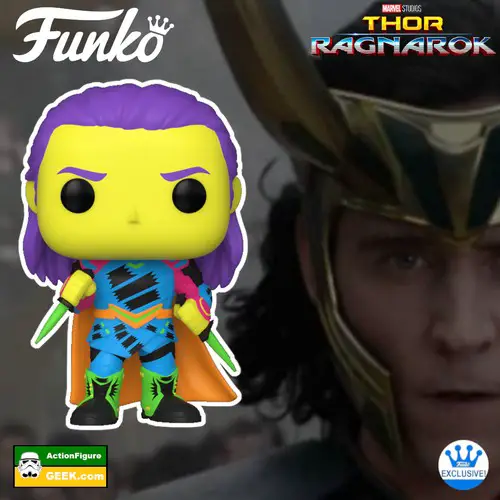 242 Thor: Ragnarok – Loki Black Light Funko Pop!