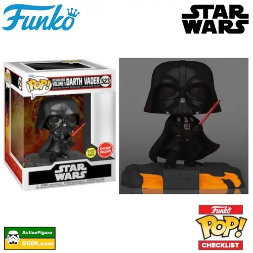 523 Red Saber Series Volume 1: Darth Vader GITD - GameStop Exclusive and Special Edition