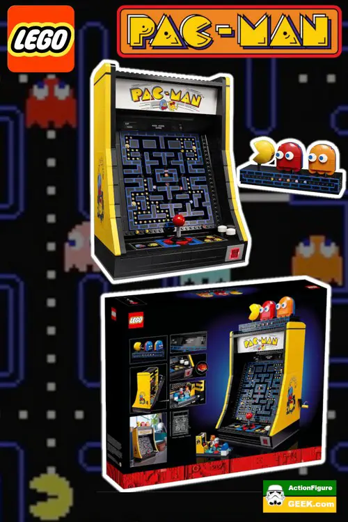 Relive a Golden Era with the LEGO ICONS PAC-MAN Arcade Set