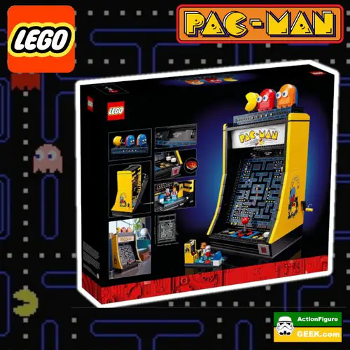 Relive a Golden Era with the LEGO ICONS PAC-MAN Arcade Set