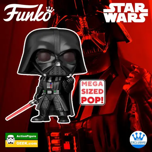 Unleash the Dark Side with the Iconic Darth Vader - Fist Pose 18-Inch Funko Pop!