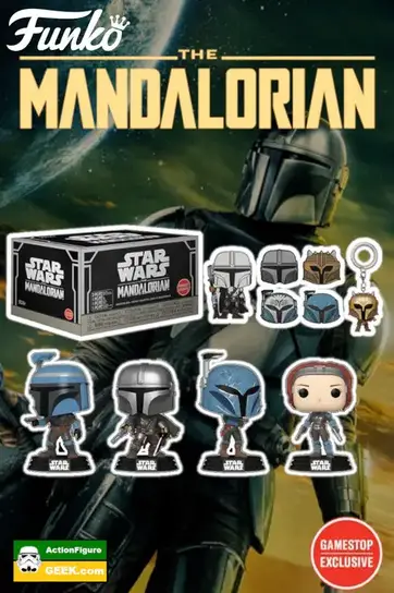 Funko Pop! Star Wars Mystery Box The Mandalorian 4 Packs Exclusivo - Moça  do Pop - Funko Pop é aqui!