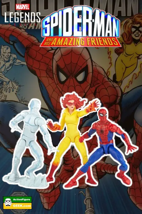 Hasbro Marvel Legends Spider-Man and His Amazing Friends 6-Inch Action Figures Multipack!