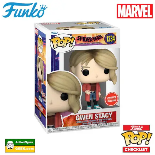 1234 Gwen Stacy Across the Spider-Verse - Game Stop Exclusive and Special Edition