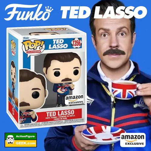 NEW Ted Lasso with Teacup Funko Pop! Amazon Exclusive