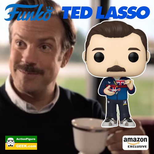 NEW Ted Lasso with Teacup Funko Pop! Amazon Exclusive