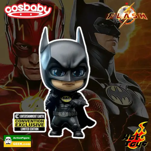 The Flash Movie - Batman Cosbaby Vinyl Figure - Entertainment Earth Convention Exclusive
