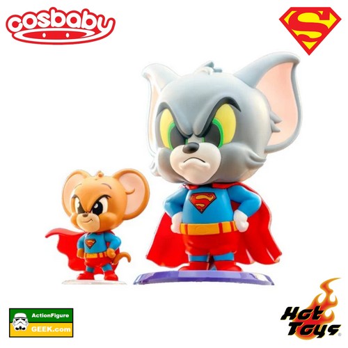 Tom and Jerry Cosbaby Superman Collectible Set - Hot Toys