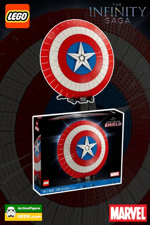 LEGO Captain America's Shield - New Marvel LEGO Infinity Saga