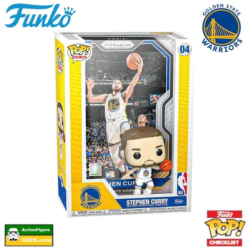 04 Stephen Curry - NBA - Funko Pop! Trading Cards 