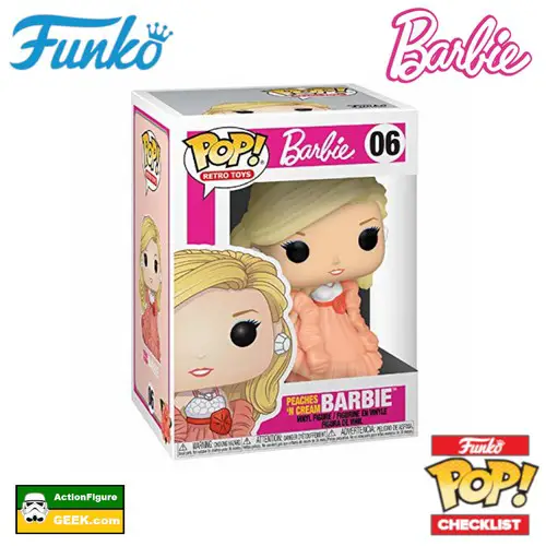 06 Barbie - Peaches 'N Cream Barbie Funko Pop!