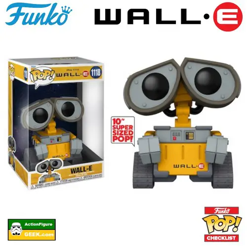 1118 Wall-E Jumbo 10-inch Jumbo Funko Pop!