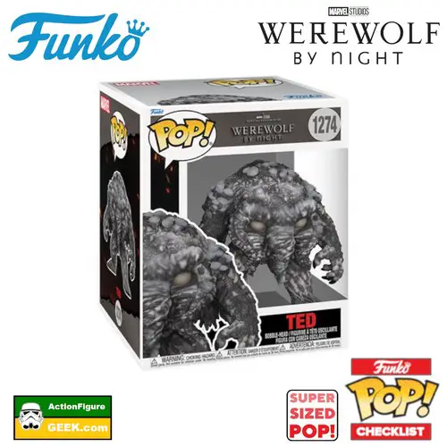 1274 Marvel's Werewolf by Night Ted Funko Pop! Supersized Vinyl Figure