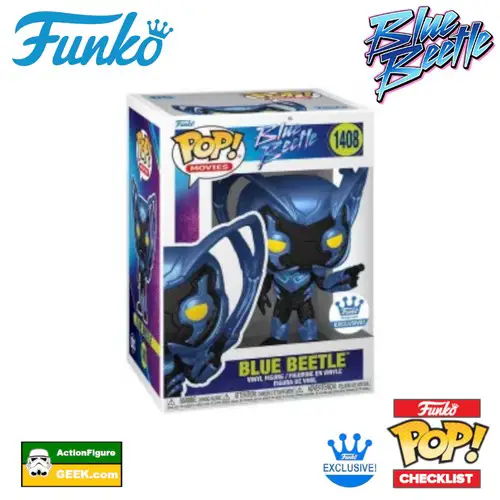1408 Blue Beetle Funko Shop Exclusive