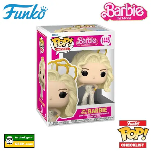 1445 Barbie - Gold Disco Barbie Funko Pop!