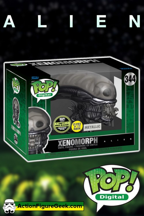 344 Xenomorph Metallic GITD Funko Pop! (5000 PCS)