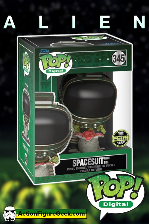 345 Spacesuit with Alien Egg Funko Pop! (2200 PCS)