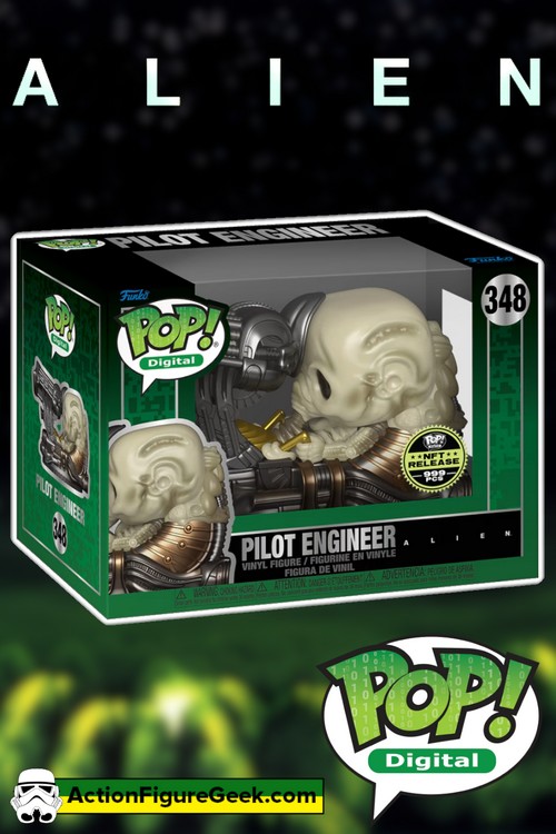 348 Pilot Engineer Digital Funko Pop! (999 PCS)