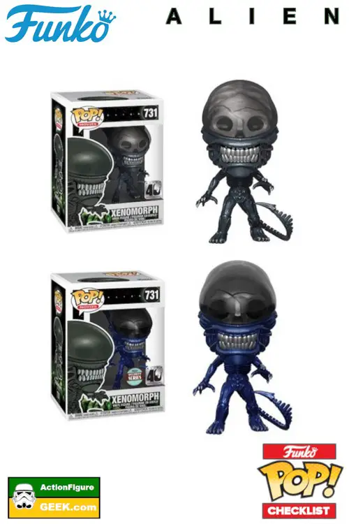 731 Xenomorph and Xenomorph Blue Metallic - Specialty Series Exclusive - Target Exclusive and Special Edition