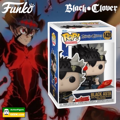 1420 Black Clover Black Asta Funko Pop!