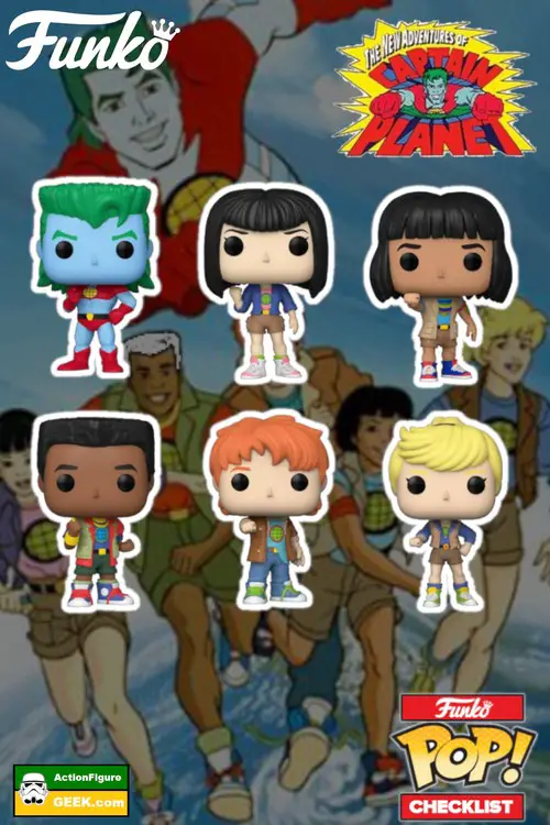 Captain Planet Funko Pop! Checklist, Buyers Guide and Gallery
