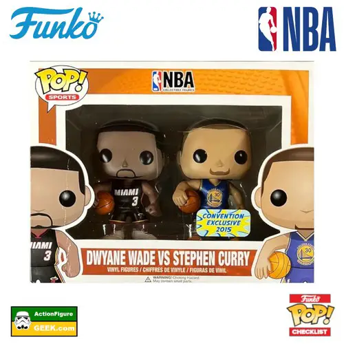 Dwyane Wade vs Stephen Curry (2 Pack) – Convention Exclusive 2015