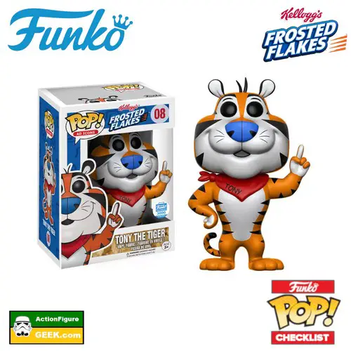 08 Frosted Flakes - Tony the Tiger Funko Pop! (Limited to 3000 pieces)