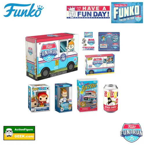 Funko 25th Anniversary Fun on the Run Box Exclusive