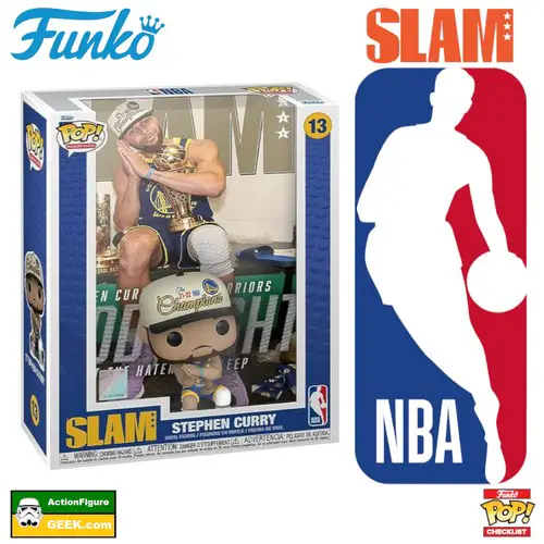 NBA Cover Steph Stephen Curry - NBA + Slam Magazine