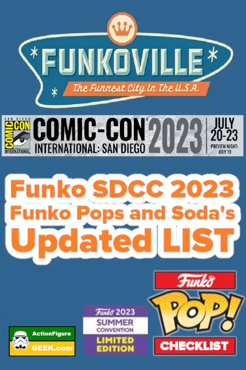 Funko SDCC 2023 Pops Updated LIST and LEAKS!